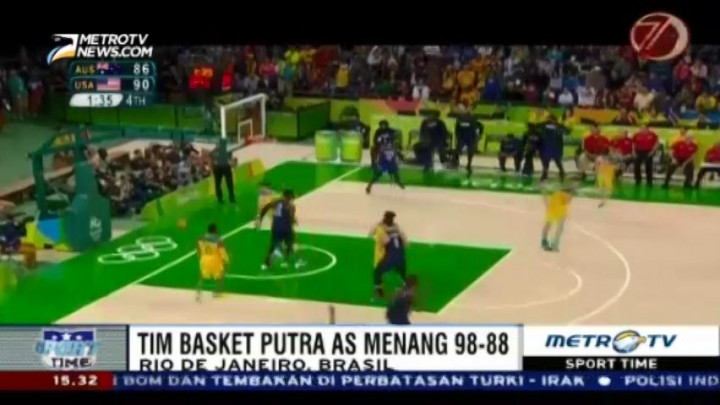 Tim Basket Putra AS Bekuk Australia