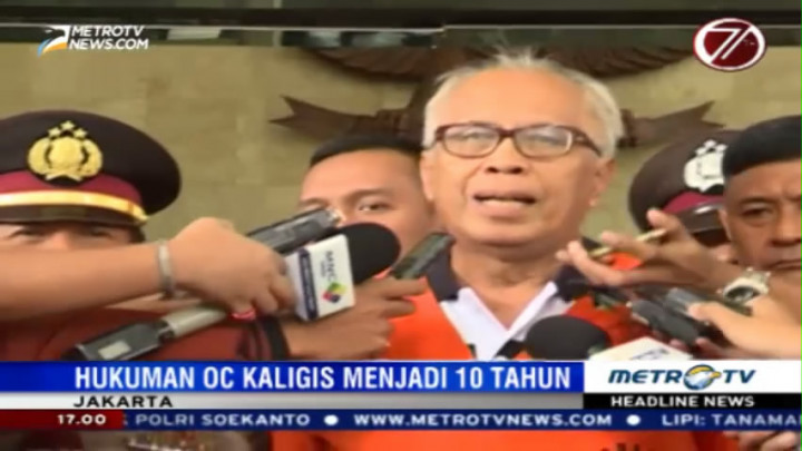 KPK Sambut Baik Putusan MA Perberat Hukuman OC Kaligis