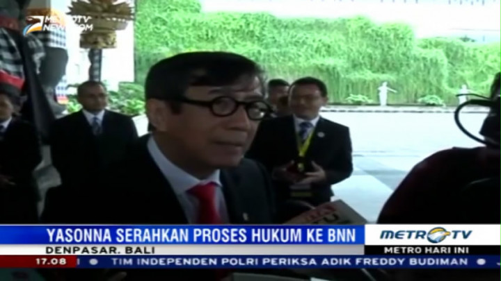 Soal Pengakuan Freddy, Menkumham Serahkan Proses Hukum ke BNN dan Polri