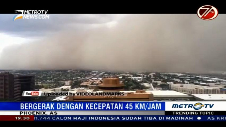 Badai Pasir Selimuti Phoenix