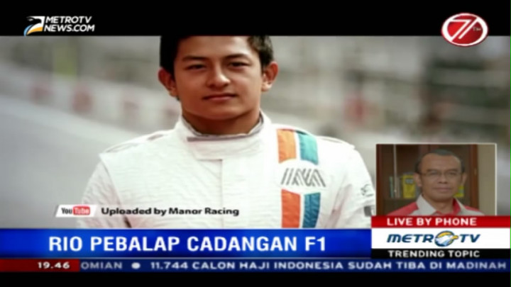 Rio Jadi Pembalap Cadangan, Ini Tanggapan Kemenpora