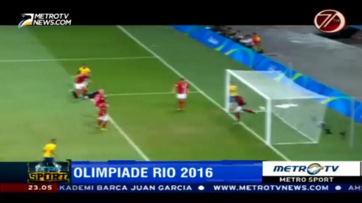 Tim Sepak Bola Brasil Maju ke Perempat Final Olimpiade