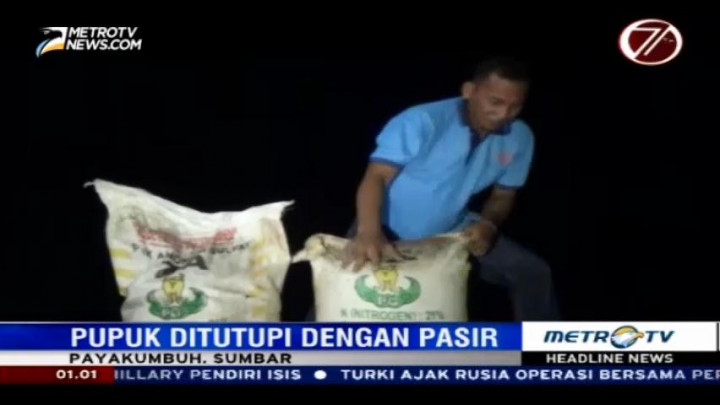 TNI Gagalkan Penyelundupan 160 Karung Pupuk Bersubsidi