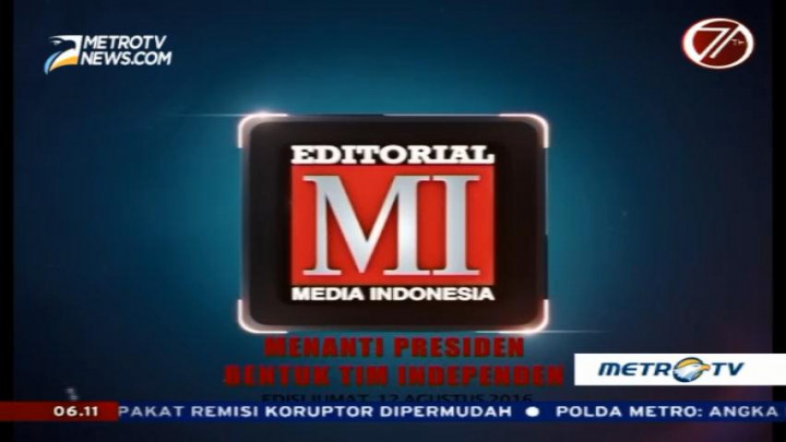 Menanti Presiden Bentuk Tim Independen