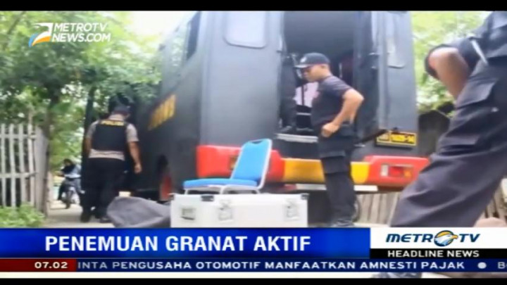 Warga Lhokseumawe Temukan Granat Aktif Sisa Konflik Aceh