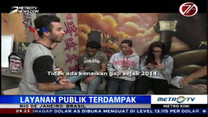 Krisis Brasil di Tengah Gemerlap Olimpiade