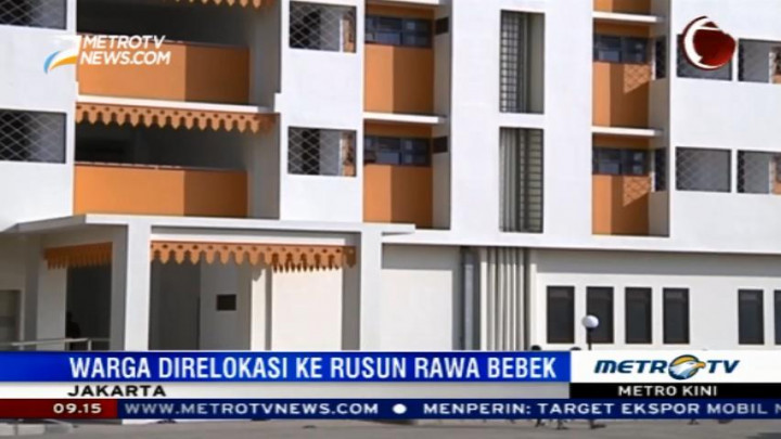 103 KK Warga Bukit Duri Terima Kunci Rusun Rawa Bebek