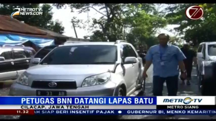 Usut Testimoni Freddy, BNN Datangi Lapas Nusakambangan