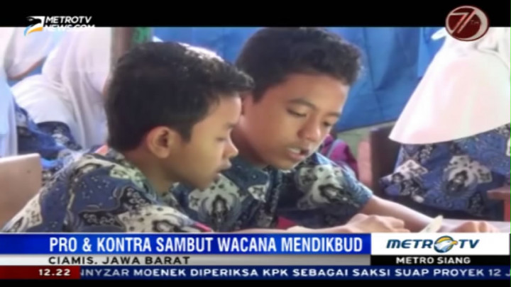 Pro-Kontra Wacana Sekolah Sehari Penuh