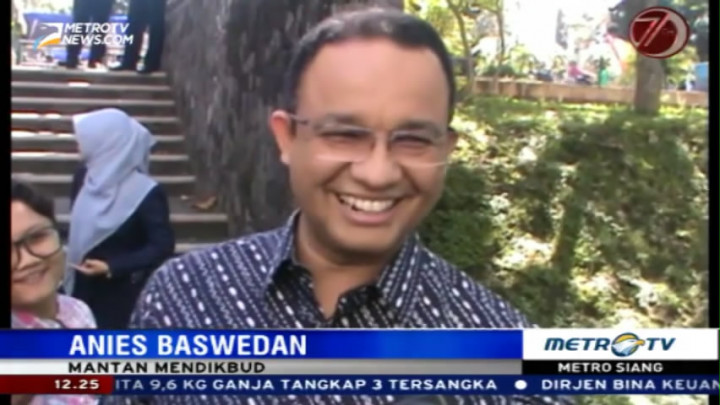 Tanggapan Anies Baswedan Soal Sekolah Sehari Penuh