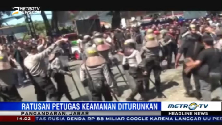 Dua LSM Bentrok di Pangandaran