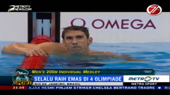 Prestasi Fenomenal Michael Phelps
