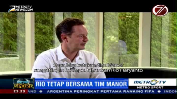 Piers Hunnisett: Tim Manor Ingin Pertahankan Rio