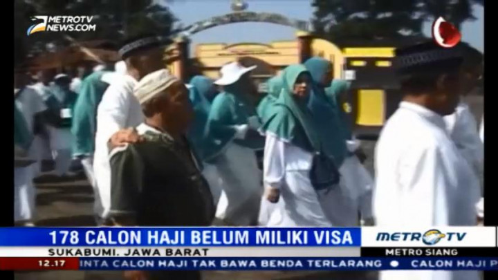 178 Calon Haji asal Sukabumi Belum Kantongi Visa