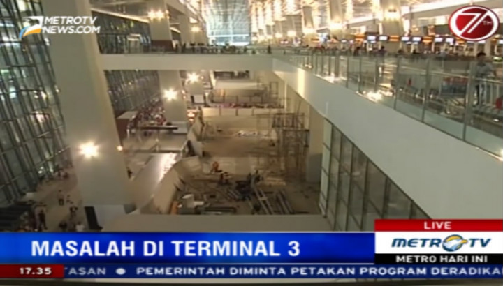 Penumpang Keluhkan Fasilitas di Terminal 3 Ultimate
