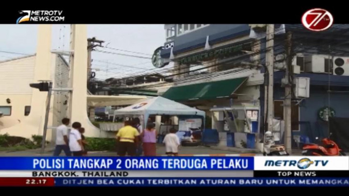 Polisi Thailand Tangkap Dua Terduga Pelaku Serangan Bom