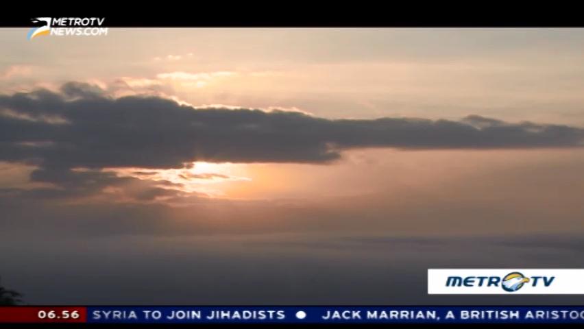 Exotic Sunrise Over Borobudur