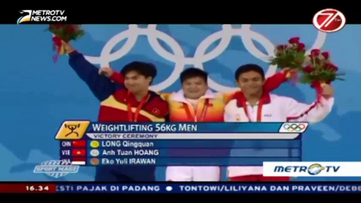 Tradisi Medali Cabor Angkat Besi