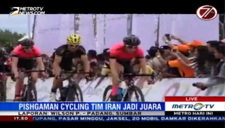 Etape VIII Berakhir, Pembalap Iran Dominasi Tour de Singkarak