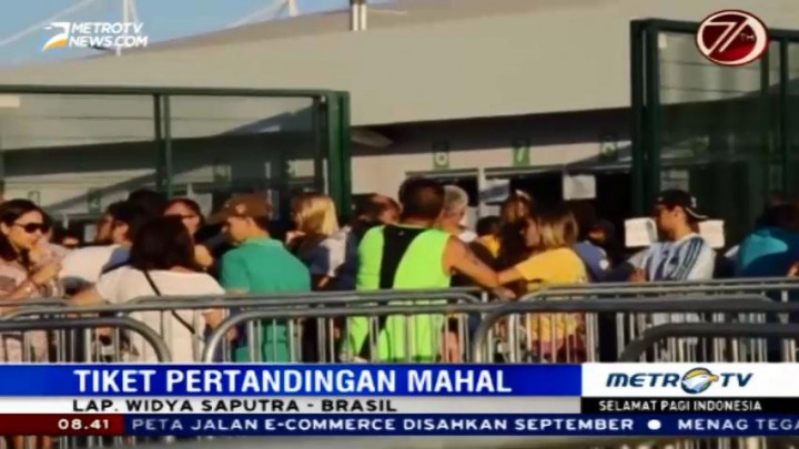 Harga Tiket Pertandingan Olimpiade Brasil Mahal