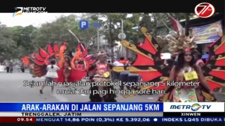 300 Peserta Ramaikan Trenggalek Pop Culture Festival