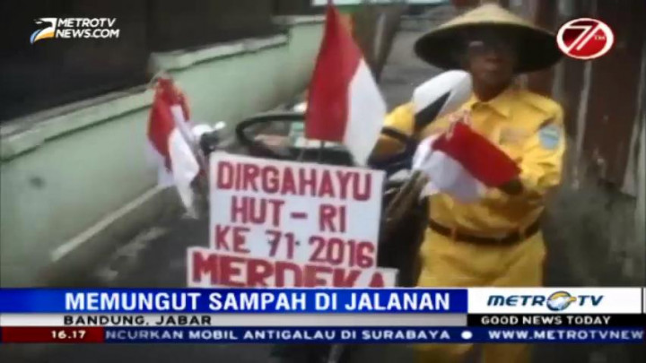 Mengenal Sosok Pahlawan Kebersihan dari Kota Bandung