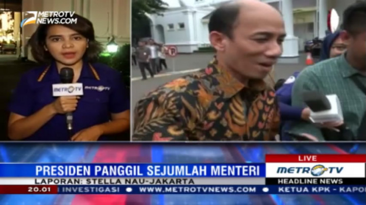 Diduga Bahas Kasus Arcandra, Jokowi Panggil Sejumlah Menteri ke Istana