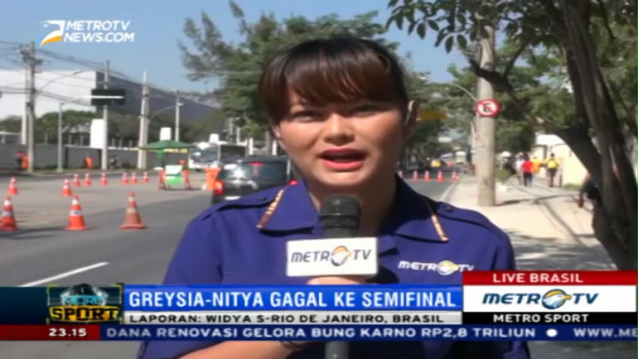 Greysia/Nitya Terhenti di Perempat Final Olimpiade