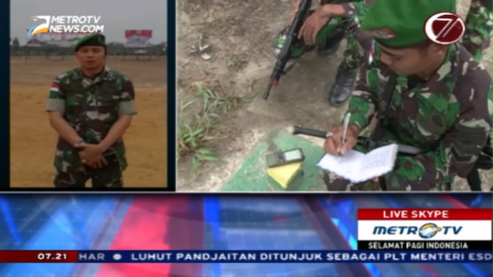 Terbatasnya Sarana Jadi Tantangan TNI Jaga Perbatasan