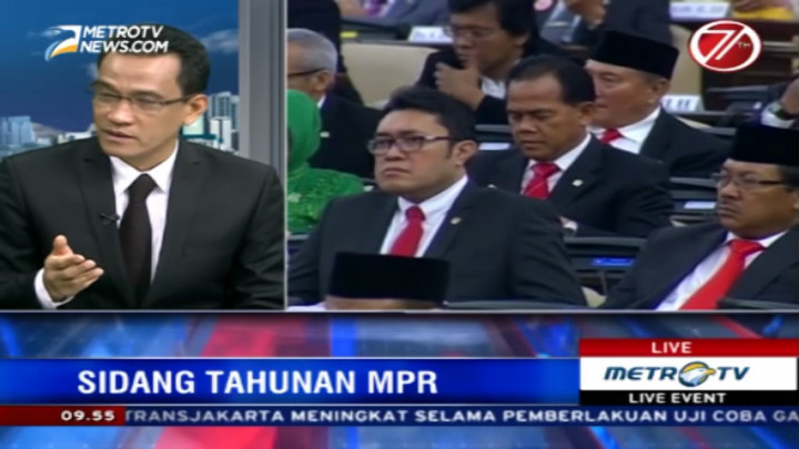 <i>Sidang Tahunan MPR Bagai Panggung Ketua MPR</i>