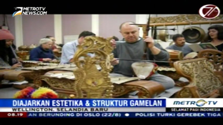 Gamelan Jadi Mata Kuliah di Selandia Baru