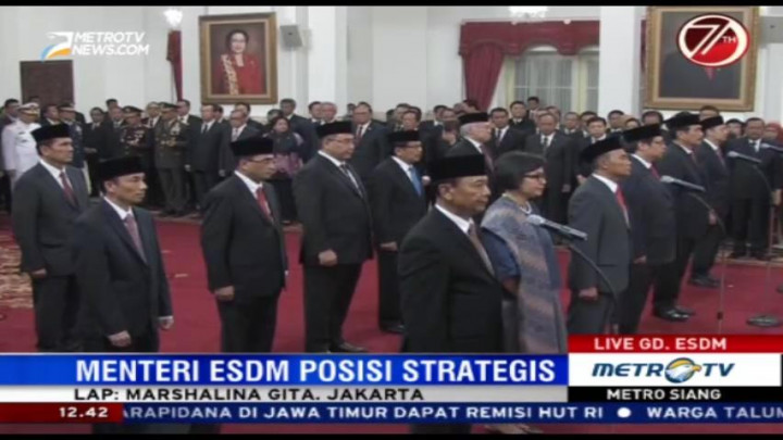 Posisi Strategis Menteri ESDM untuk Blok Masela & Freeport