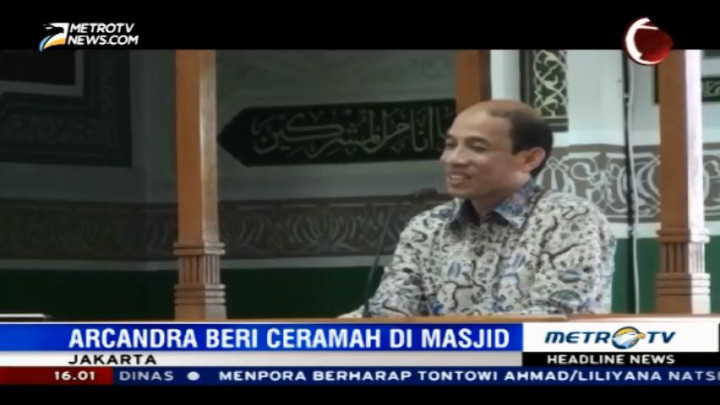 Arcandra: Allah <i>The Best Planner</i>