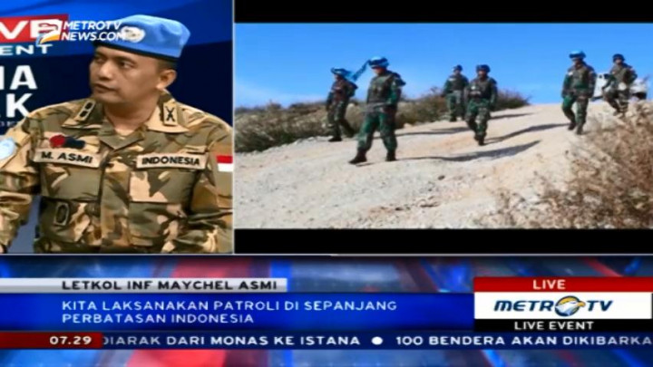 Pasukan Perdamaian Indonesia Disambut Positif Warga Lebanon