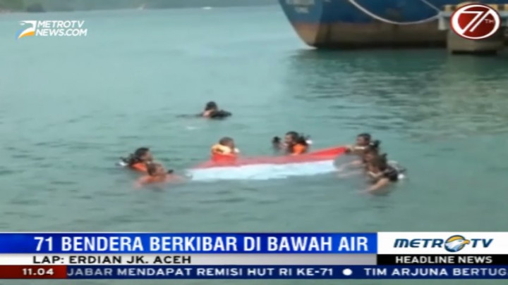 Bendera Merah Putih akan Dikibarkan di Dasar Laut
