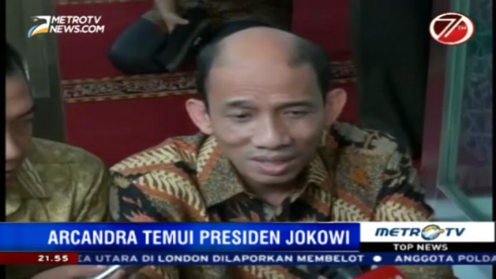 Sambangi Istana, Arcandra Tegaskan Bantu Negara Tak Perlu Menjadi Menteri