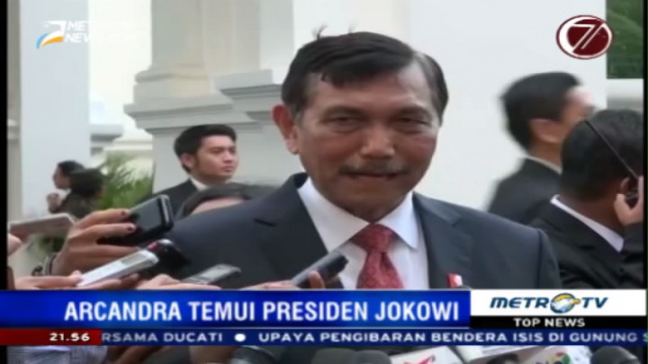 Menko Luhut Dukung Penuh Arcandra Tetap Membantu Pemerintah