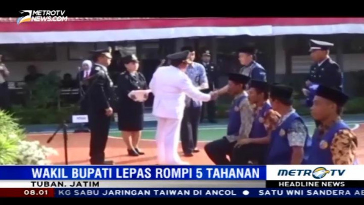 Lima Narapidana Dinyatakan Bebas Tanpa Syarat