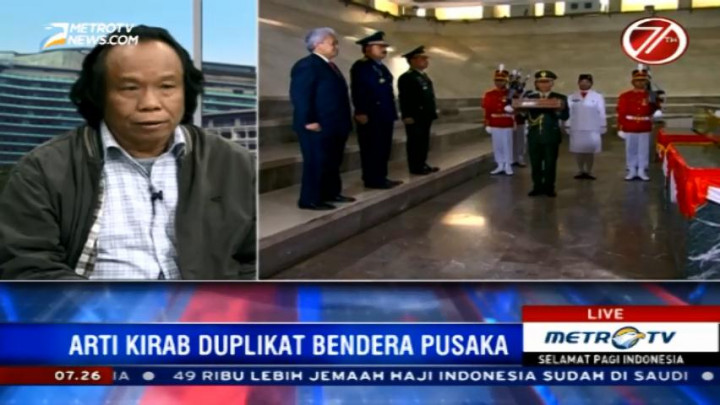 Apa Makna di Balik Kirab Duplikat Bendera Pusaka?