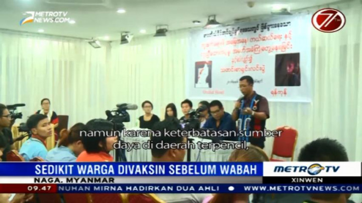 Wabah Campak Meluas ke 15 Desa di Myanmar