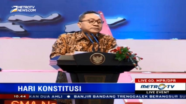 Ketua MPR Ingatkan Pentingnya Konstitusi