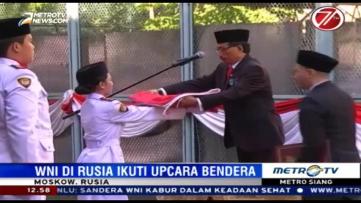 WNI di Rusia Rayakan Kemerdekaan RI di Moskow