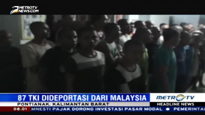 Puluhan TKI Bermasalah Dideportasi dari Malaysia