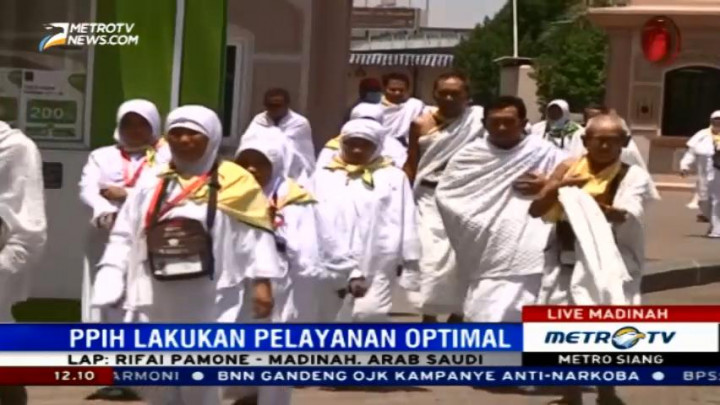 PPIH Beri Pelayanan Optimal Bagi Jemaah Haji