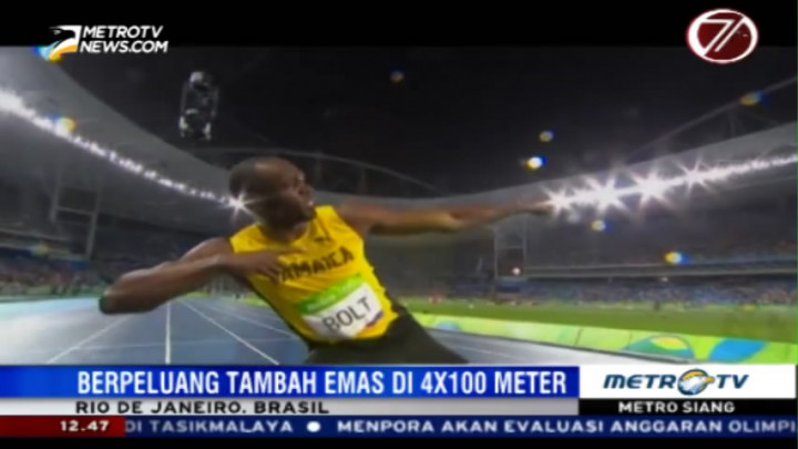 Usain Bolt Kembali Raih Emas Olimpiade Rio