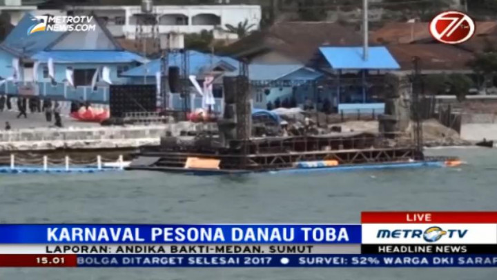 Panggung Apung Meriahkan Karnaval Kemerdekaan RI