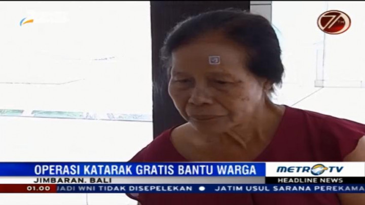 Bakti Sosial Yayasan Media Group Gelar Operasi Katarak di Bali