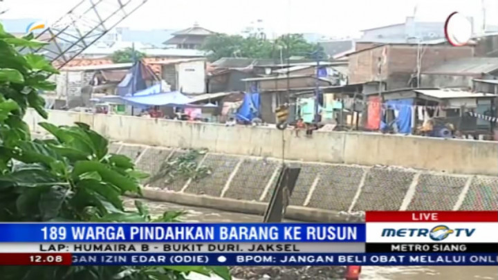 Relokasi Warga Bukit Duri ke Rusun Rawa Bebek Berlangsung Kondusif