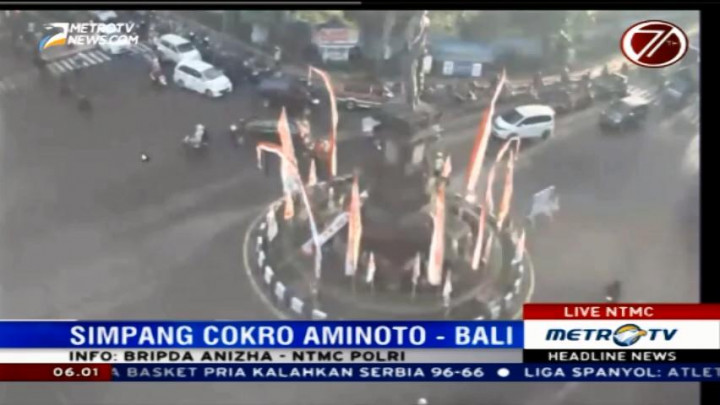 Pantauan Arus lalu Lintas Pagi Ini