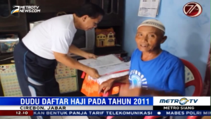 Pengayuh Becak Berangkat Haji Setelah 27 Tahun Menabung
